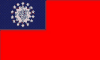 Flagge von Myanmar