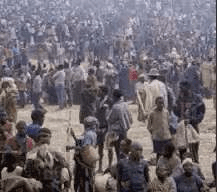 Fl&uuml;chtlingslager in Ruanda